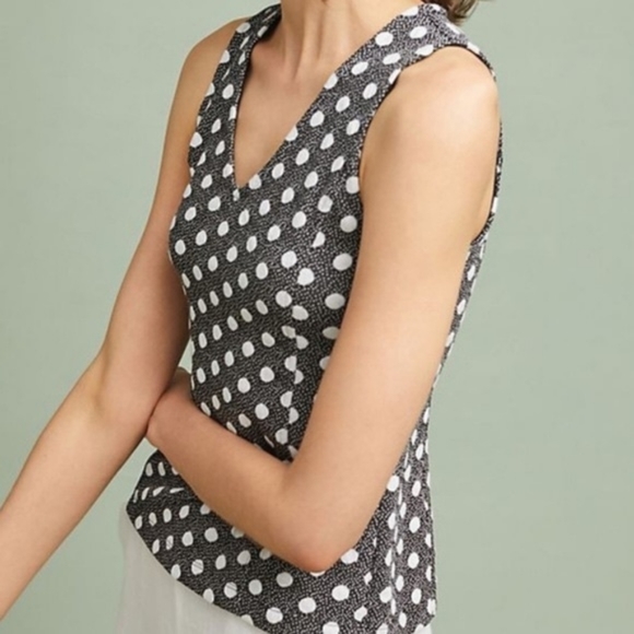 Anthropologie Tops - Anthropologie | Maeve polka dot top